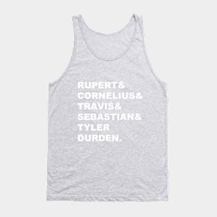 Narrator's Names (White Text) Tank Top